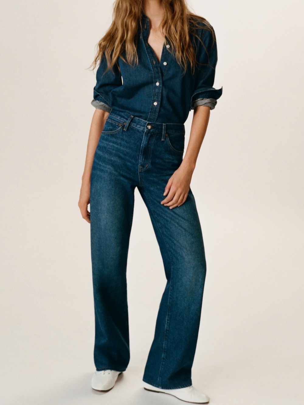 Madewell perfect vintage wide leg Jean
